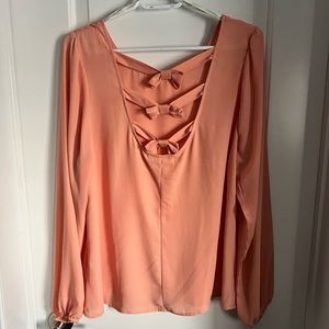 Forever 21 Peachy Pink Blouse